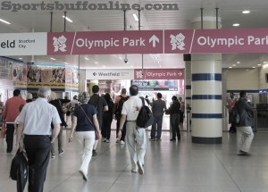 The way to the Olympic Park was long but worthwhile...